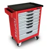 Інструментальна візок професійна TOPTUL (Pro-Line) 7 секцій (червона) TCAC0702 - 1