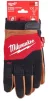 Рукавиці робочі зі шкіряними вставками MILWAUKEE, розмір 8/M - 6