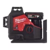 Нівелір лазерний 3D акумуляторний MILWAUKEE, M12 3PL-401C (+заряд. пристрій. ,1акум.Х4Аг, кейс) - 4