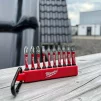Набір біт ShW MILWAUKEE 50мм в тримачі з карабіном, (2xPH2/PZ2/TX15/2xTX20/2xTX25/TX30/TX4) (10шт) - 2