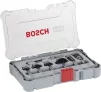 Набір кромкових фасонних фрез Bosch Professional 8мм 6шт - 2