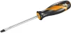 Викрутка Tolsen Ерго плоска, SL3x75мм, сталь CrV - 5