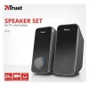 Акустична система Trust Arys 2.0, 14Вт, USB/AUX, чорний - 9