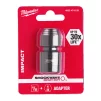Перехідник ударний ShW MILWAUKEE, з квадрата 1/2'' на 1/4'' Hex - 2