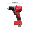 Дриль-шурупокрут акумуляторний безщітковий MILWAUKEE M18 BLDDRC-202C 61Нм (+ заряд.пристрій, 2 акум., HD кейс) - 4
