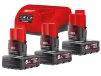 Акумулятор Li-Ion Енергокомплект M12 NRG-603 (3x 6,0 Аг, +зар.пристр.) MILWAUKEE - 1