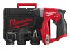 Дриль-шурупокрут акумуляторний MILWAUKEE, M12 FDDXKIT-0X, 34Нм (4 насадки FIXTEC, HD кейс) - 1