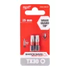 Біта SHOCKWAVE MILWAUKEE, TX30, 25мм, (2шт) - 2