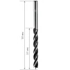 Свердло по дереву S & R спіральне 6 х 92 мм - 3