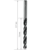 Свердло по дереву S&R спіральне 8 х 115 мм - 3