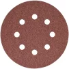 Набір шліфувальних кругів S & R D125 P180 - 8 отворів, 5 шт. - 1