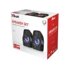 Акустична система Trust Gemi 2.0, USB/AUX, RGB, чорний - 9