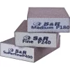 Набір губок шліфувальних S&R 9шт. 100 х70 х 25 мм - 4
