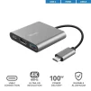 Хаб Trust Dalyx 3-in-1 USB-С > USB-А 3.2/USB-С/HDMI, Алюміній, 0.1м, чорний - 7
