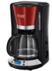 Кавоварка Russell Hobbs крапельна Colours Plus 1.25л, мелена, червоно-чорний - 2
