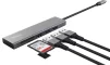Хаб Trust Halyx USB-С > 3xUSB-А 3.2/SD/microSD, Алюміній, 0.15м, Сірий - 4