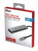 Хаб Trust Halyx USB-С > 3xUSB-А 3.2/SD/microSD, Алюміній, 0.15м, Сірий - 8