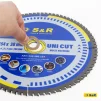 Диск пиляльний універсальний S&R UniCut Meister FWF 254х30х3 мм - 4