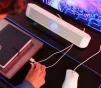 Акустична система Trust GXT 619 Thorne Саундбар, USB/AUX,  RGB, білий - 9