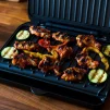 Гриль George Foreman прижимний Fit Grill Medium 1630Вт, темп. режимів-1, пластик, чорний - 8