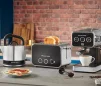 Кавоварка Russell Hobbs ріжкова Distinctions 1.1л, мелена + чалди, чорно-сріблястий - 11