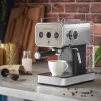 Кавоварка Russell Hobbs ріжкова Distinctions Titanium 1.1л, мелена + чалди, сріблястий - 2