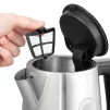 Електрочайник Russell Hobbs Heaton, 1.7л, нержавіюча сталь, сріблясто-чорний - 3