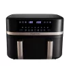 Мультипіч Russell Hobbs Satis Fry DualBaske 2800Вт, чаша-4.5/4.5л, сенсорне управл., 9 авто. программ, пластик, чорний - 7