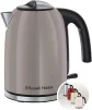 Електрочайник Russell Hobbs, 1.7л, метал, мокко - 1