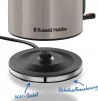 Електрочайник Russell Hobbs, 1.7л, метал, мокко - 6