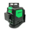 Рівень лазерний нівелір 3x360° (H360/2xV360, зелений промінь) PROTESTER LL412G - 1