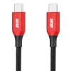 Кабель USB-C > USB-C заряджання/синхронізації 2E 1м, 100Вт Type-C, чорний - 1