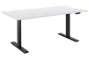 Стіл комп'ютерний 2E CE150WWHITE-MOTORIZED, регулювання висоти, електропривід 220В, 62/128x150х75cм, Wood White - 1