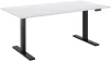 Стіл комп'ютерний 2E CE150WWHITE-MOTORIZED, регулювання висоти, електропривід 220В, 62/128x150х75cм, Wood White - 13