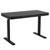 Стіл комп'ютерний 2E СЕ218B-MOTORIZED, регулювання висоти, електропривід 220В, (USB-A/USB-C), 72/120х118x60см, чорний - 1