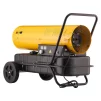 Теплова гармата дизель/гас 2E PowerHeat D30, прямого нагріву, 30кВт, 380м2, 750м3/год, колеса, IPX4, жовтий, 19.2кг - 5