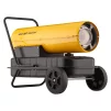 Теплова гармата дизель/гас 2E PowerHeat D30, прямого нагріву, 30кВт, 380м2, 750м3/год, колеса, IPX4, жовтий, 19.2кг - 9