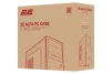 Корпус 2E Alfa E1802 без БЖ 4xUSB3.0, VGA 320мм, ATX, чорний - 4