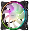 Корпусний вентилятор 2E GAMING F120OI-ARGB, 120мм, 1200rpm, 3pin, 3pin +5VARGB, 25.3dBa, чорний - 7