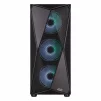 Корпус 2E GAMING Aruba G3313B, без БЖ 1xUSB3.0, 2xUSB2.0, 5x120мм ARGB, VGA 300мм, LCS ready, HUB, TG Side Panel, ATX, чорний - 2