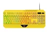 Клавіатура мембранна 2E GAMING KG315 110key, USB-A, EN/UA, RGB, жовтий - 1