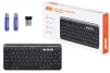 Клавіатура мембранна 2E KS250 84key, WL/BT, EN/UK, чорно-сірий - 10