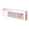 Клавіатура ножнична 2E KS270 109key, WL/BT, EN/UK, рожево-білий - 9