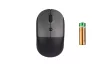 Миша 2E MF218 Silent, WL/BT, чорно-сірий - 5