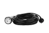 Подовжувач мережевий 2E 1хТип C, 2х1мм кв, 10A, 10м, чорний - 1