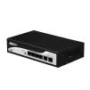 Комутатор 2E PowerLink SP402F 6xFE (4xPoE, 2xUplink), 55Вт, Некерований - 1