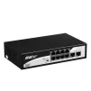Комутатор 2E PowerLink SP802F 10xFE (8xPoE, 2xUplink), 96Вт, Некерований - 2