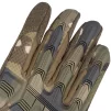 Рукавички тактичні 2E, Full Touch, L, камуфляж - 5