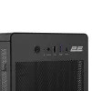 Корпус 2E Credo V285B-400 з БЖ 2E ATX400, 1xUSB3.0, 1х USB 2.0, 1xUSB Type-C, 1x120мм, VGA 300мм, mATX, чорний - 6