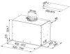 Витяжка Franke вбудовувана, 52см, 1035м.куб/год, FBFE BK MATT A52, чорний матовий - 4